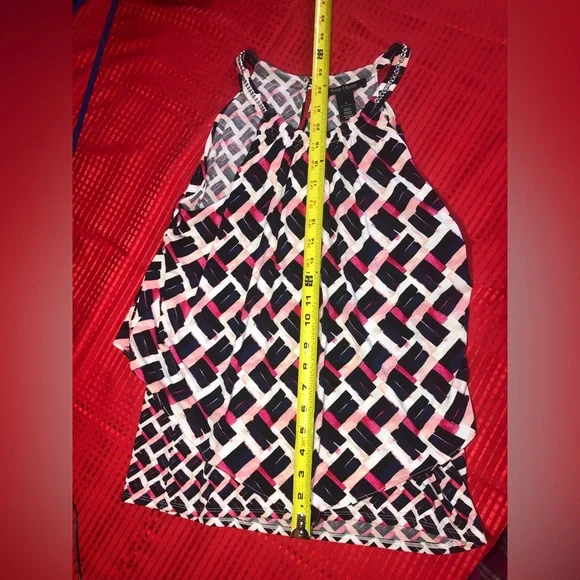 White House Black Market colorful top - Picture 1 of 9